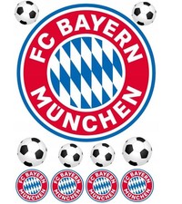 Fc Bayern München Essbar Football Tortenaufleger Torte Party Zuckermasse