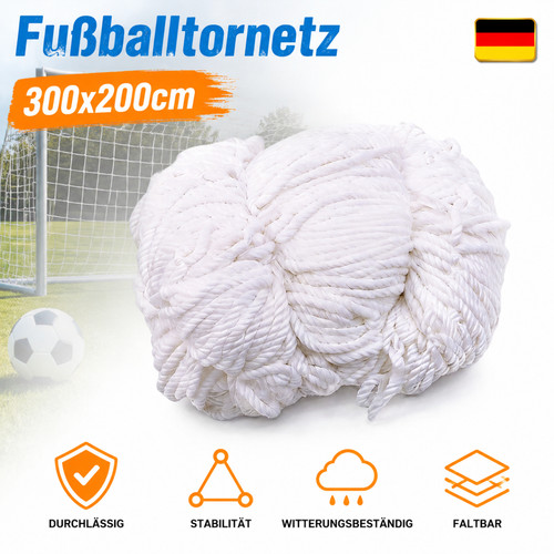 Tornetz fußballnetz 300x200cm - tornetz,