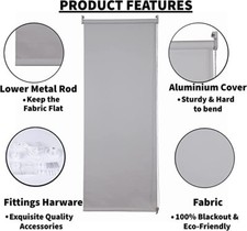 Thermal blackout roller blinds - thermal,