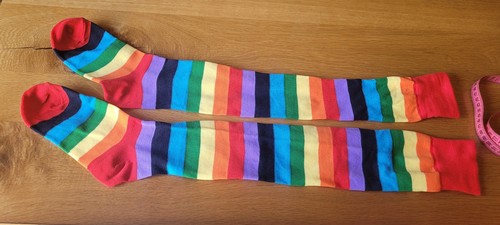 Damen gestreifte socken - gestreifte,