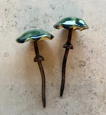 2 Pilze Keramik + Eisen