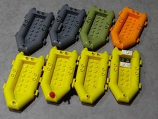 Lego 8x Schlauchboot klein 30086 gelb grau Coast Guard Feuerwehr Polizei kg