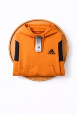 Adidas Hoodie orange/schwarz -