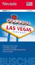 Straßenkarte USA Nevada/Las