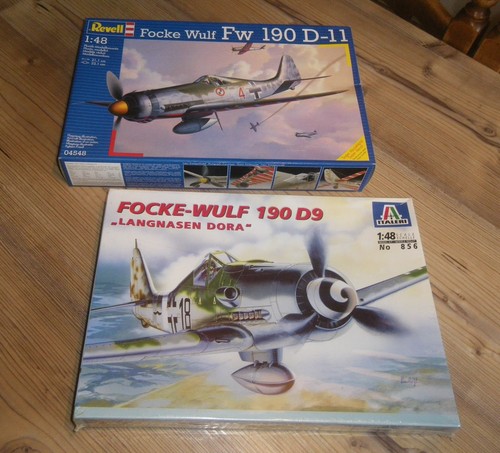 Revell focke wulf fw190d - focke, fw190d-11