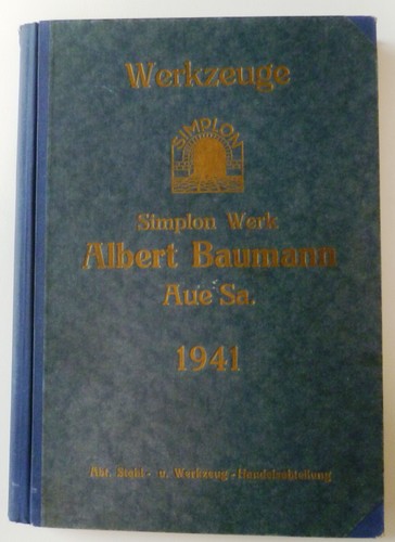 Werkzeug katalog 1941 - werkzeug,