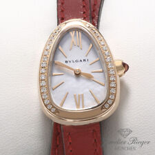 Bulgari Serpenti Rosegold 750 102727 Diamanten Perlmutt Gold Damen