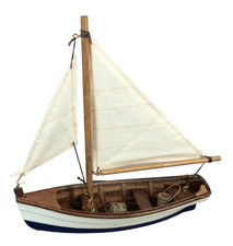 Deko Holz Segelschiff Boot