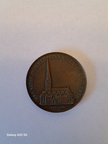 Medaille hamburg petri - medaille,