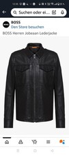 Hugo Boss Leder Jacke Gr.50