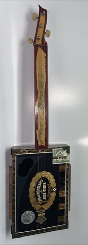 Cigar box gitarre saitig - box, 3-saitig