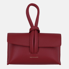 PIXIE - Rote Lederhandtasche