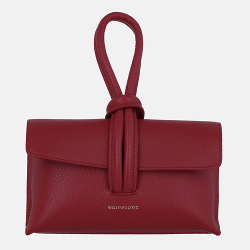 Pixie rote lederhandtasche - -,