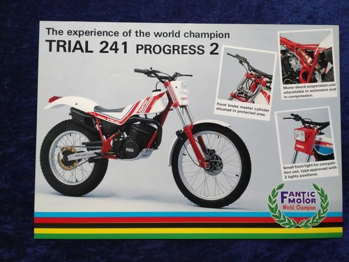 Fantic motor prospekt 1986 - fantic, 07.1986