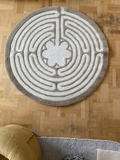 Teppich Livipur  rund 140 cm Labyrinth