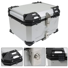 55L Silver Motorcycle Luggage