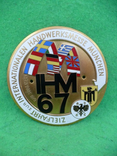 Plakette adac auto - auto, zielfahrt