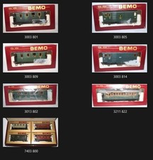 Verschiedene Bemo H0e