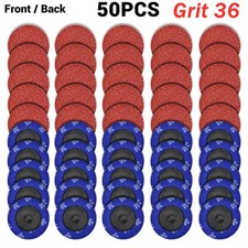 50PCS Schleifscheiben Schleifpapier Für Stabschleifer Druckluft Schleifmaschine