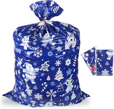 3er set weihnachtssack - set, blau