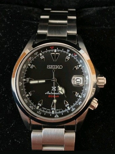 Seiko alpinist schwarzes - alpinist,
