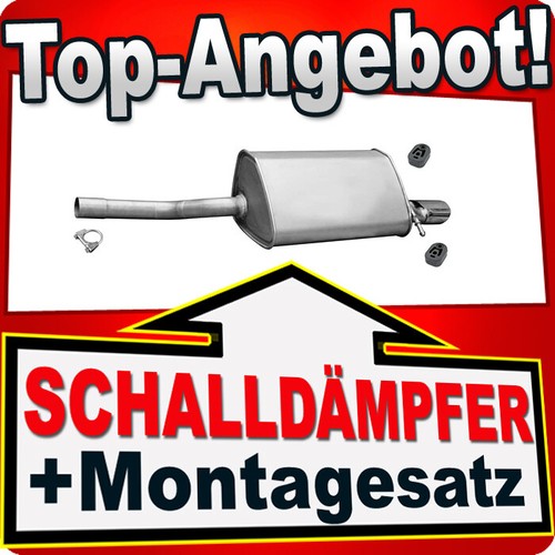 Endschalldämpfer für
