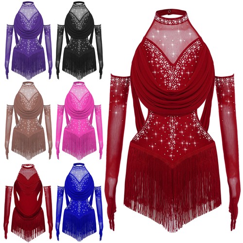 Mädchen latein tanzkleid - mädchen,