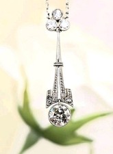 Art deco collier 30ct - art,