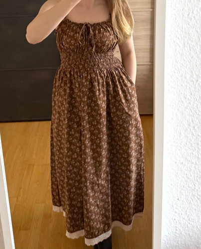 Neuflora tuscany dress rust - rust, m