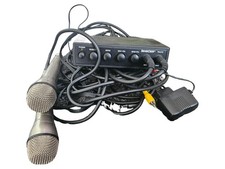 Silvercrest TM-210 Karaoke Mikrofon Mixer kabelgebunden Schwarz