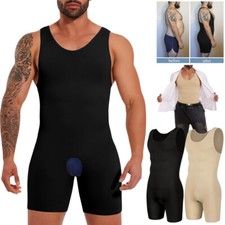 Herren Abnehmen Bodysuit Full