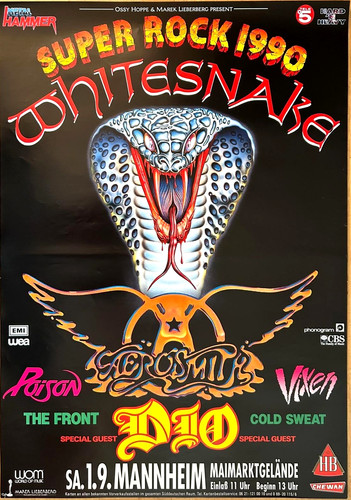 Whitesnake aerosmith dio - whitesnake,