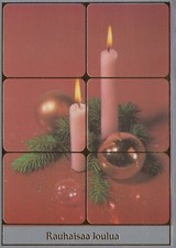 Neujahr Weihnachten KERZE
