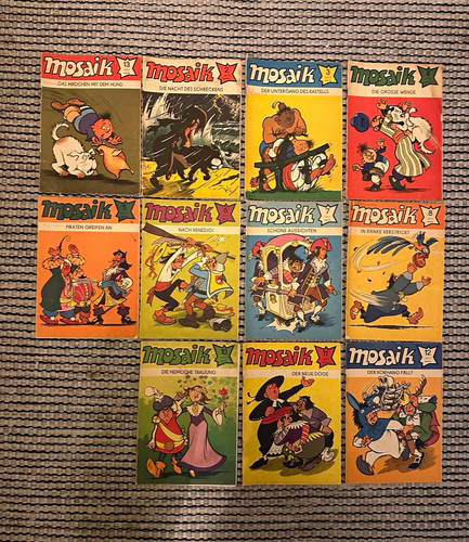 Mosaik abrafaxe hefte - abrafaxe, nr