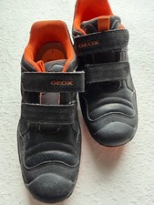 Geos Sneaker gr 34 schwarz orange neuwertig