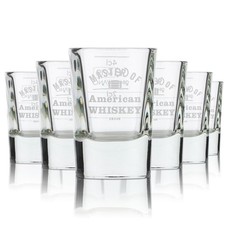 6x Jack Daniels Glas 4cl Shots