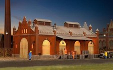 kibri 39404 H0 Lagerhalle Bausatz Spedition Rampe 26,5 x 14,5 x 11,4 cm