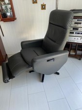 Ledersessel von Kettler Klappbar in Grau "Sehr gut gepflegt"