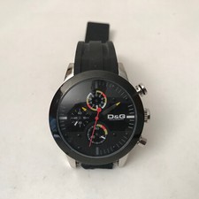 Herrenuhr schwarz Dolce &