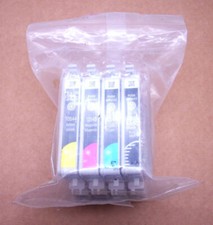 4 x Epson Tinte für Stylus Photo R800 R1800 T0544 T0543 T0542 T0548 ohne OVP D