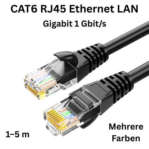 Cat6 ethernet kabel 5m - cat6,