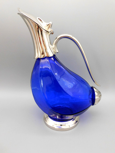 Karaffe krug versilbert - karaffe,