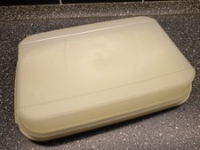 Tupperware - Servierhaube - Käsebuffet - weiß/durchsichtig gebraucht