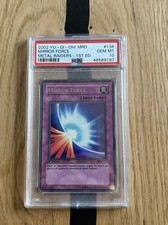 Yugioh Mirror Force MRD-138 Ultra Rare Englisch 1. Edition PSA 10 GEM MINT