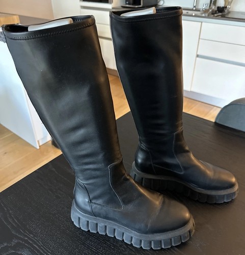 Voile blanche lederstiefel - blanche,