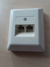 Anschlußdose IAE/UAE 8/8 (4/4) Ap, cremeweiß             (922007)