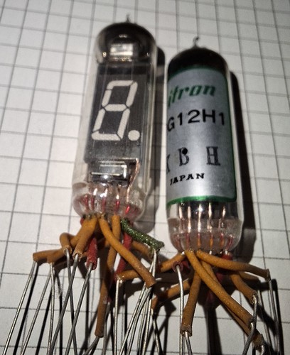 Itron dg12h1 vfd segment - vfd, 7-segment