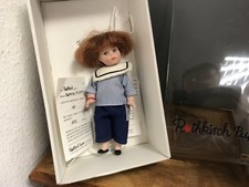 Rothkirch Porzellan Puppe 18 cm. Mit Ovp & Zertifikat. Top Zustand 