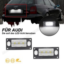 LED Kennzeichenbeleuchtung weiß für Audi A4 S4 Avant B5 99-01 A3 8L RS4 B5 01-03