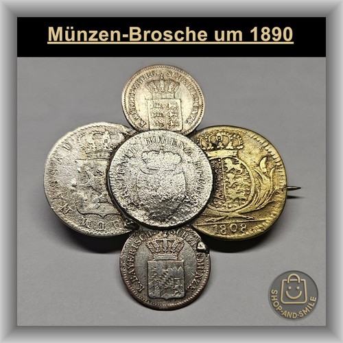 C006 münzen brosche - -,